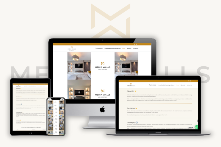 Interior Designer Website Design