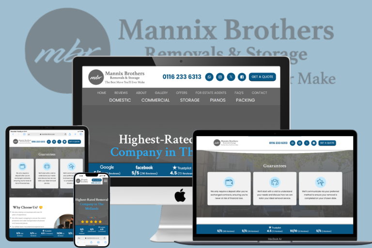 Removals Landing Page - Mannix Brothers