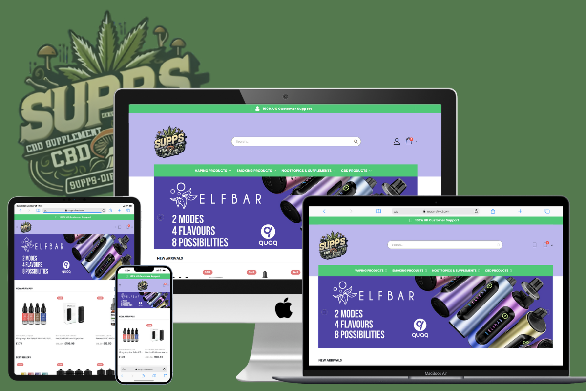 Health & Wellness Retailer Website Design