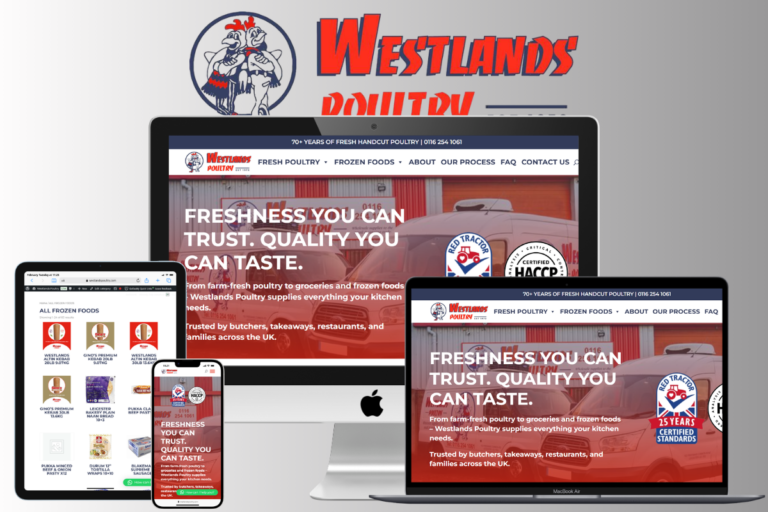 Poultry Supplier Website Design