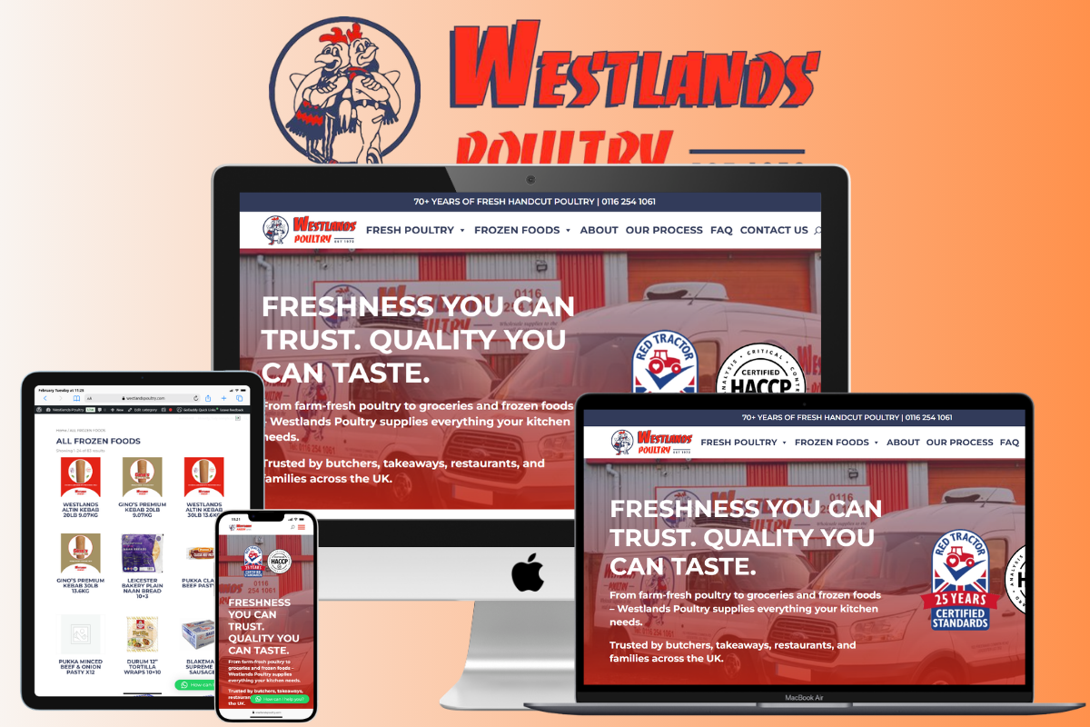 Poultry Supplier Website Design