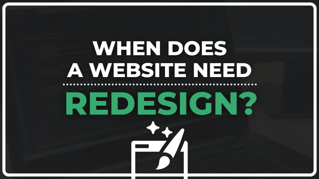 When does a website need redesign?
