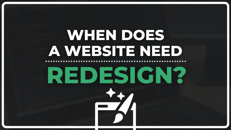 When does a website need redesign?