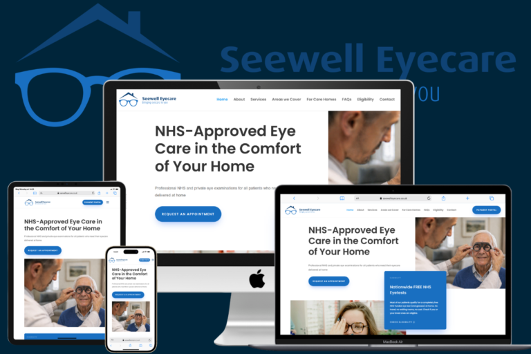 Mobile Opticians Website Design | Seewell Eyecare