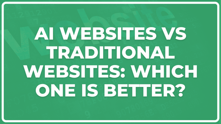 AI Websites vs Traditional Websites: Which One Is Better?