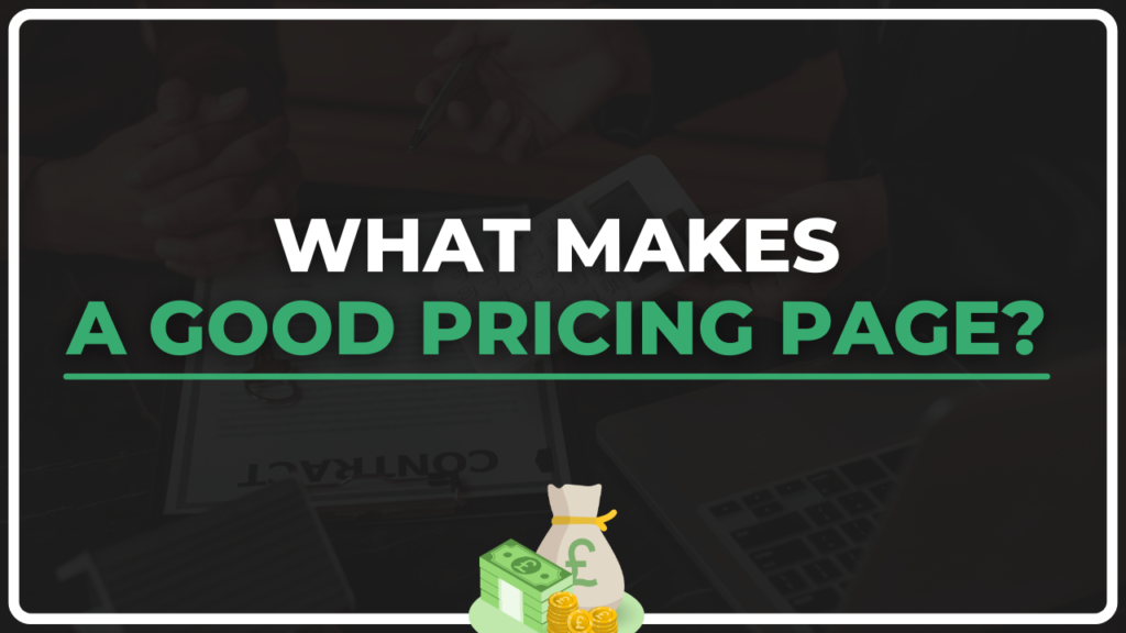 What Makes a Good Pricing Page?